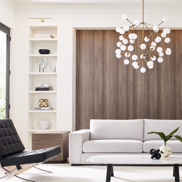 【TECH LIGHTING】アメリカ・モダン照明 モダンシャンデリア「Mara Grande Chandelier」LED照明 ゴールド（W826×D826×H877mm）