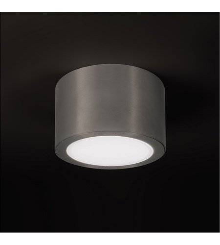 【Modern Forms】アメリカ・デザイン照明シーリングライト「Vessel」 LED ブラッシュドアルミニウム(Φ139×H96mm)