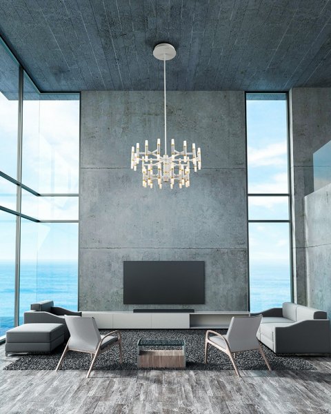 【KUZCO】アメリカ・ LEDデザイン照明 (Φ810×H438mm)