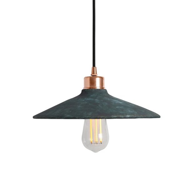 【Mullan】アイルランド・「PYRUS」オーガニックセラミックペンダントライト1灯・BLUE EARTH（W280×H100mm）