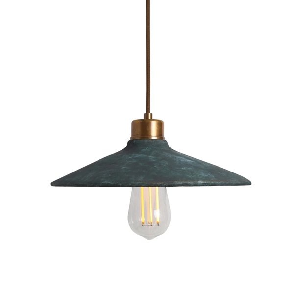 【Mullan】アイルランド・「PYRUS」オーガニックセラミックペンダントライト1灯・BLUE EARTH（W280×H100mm）