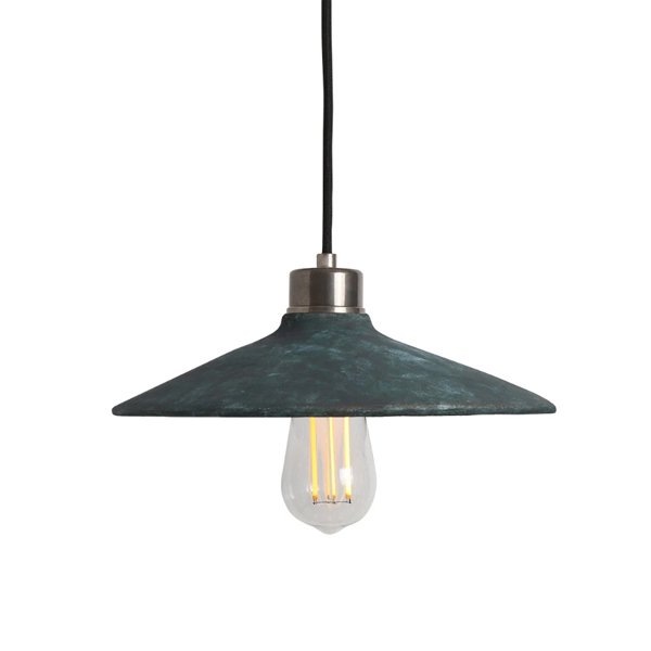 【Mullan】アイルランド・「PYRUS」オーガニックセラミックペンダントライト1灯・BLUE EARTH（W280×H100mm）