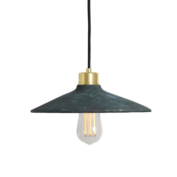 【Mullan】アイルランド・「PYRUS」オーガニックセラミックペンダントライト1灯・BLUE EARTH（W280×H100mm）