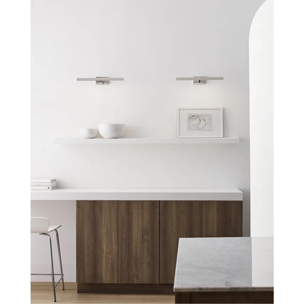 【TECH LIGHTING】アメリカ・ウォールライト「Dessau 18 Picture Light」シルバー(W463×D219×H77mm)