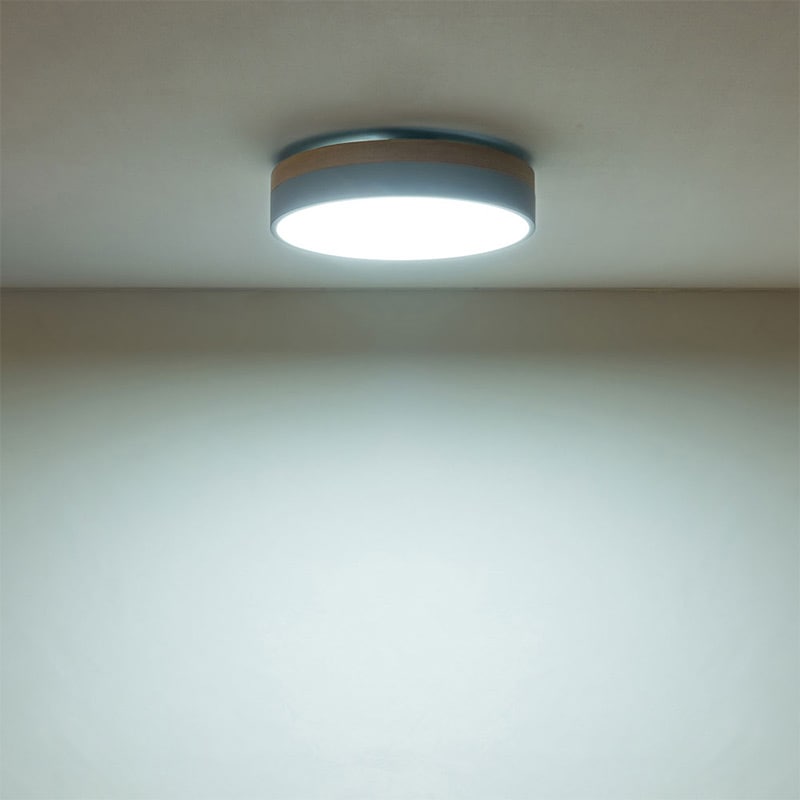 【BRID】北欧スタイル LEDシーリングライト「Olika LED CELING LIGHT Ver.2」6色（Φ500×H115mm）