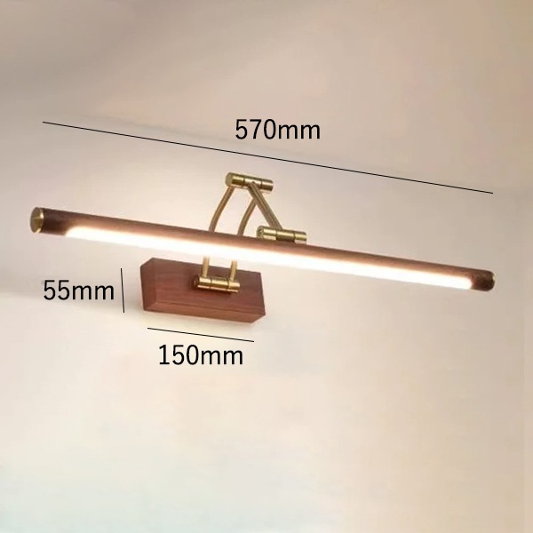 【法人様・店舗様限定】デザイン照明 モダン LEDウォールライト ブラウン（W430／570／730mm）
