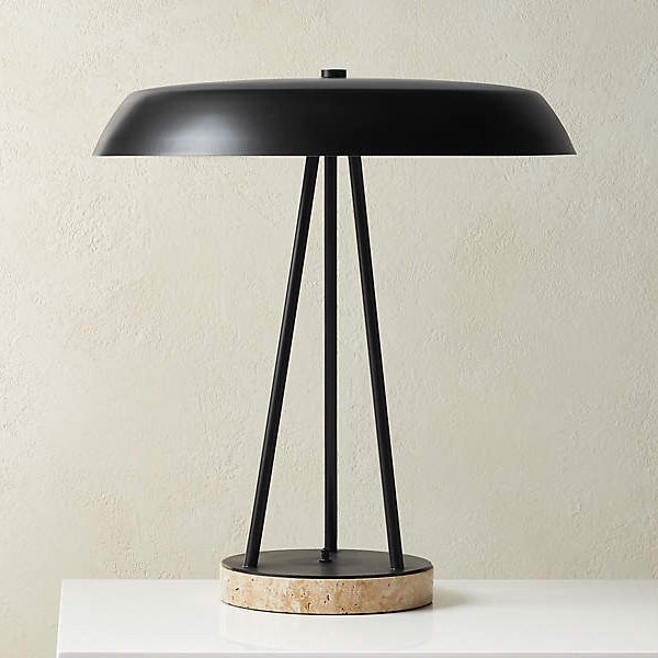 アメリカ・デザイン照明シェードテーブルライト「EXPOSIOR」2灯（W460×H500mm）