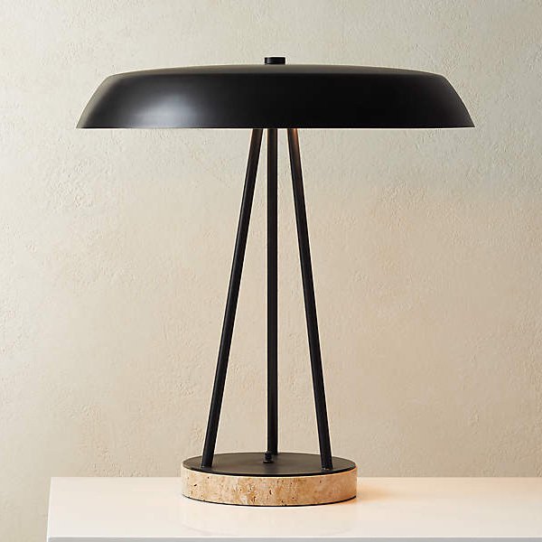 アメリカ・デザイン照明シェードテーブルライト「EXPOSIOR」2灯（W460×H500mm）