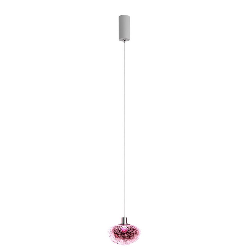 【MARETTI】オランダ・ペンダントライト 1灯「SOFFIO」red（W150×H90mm）