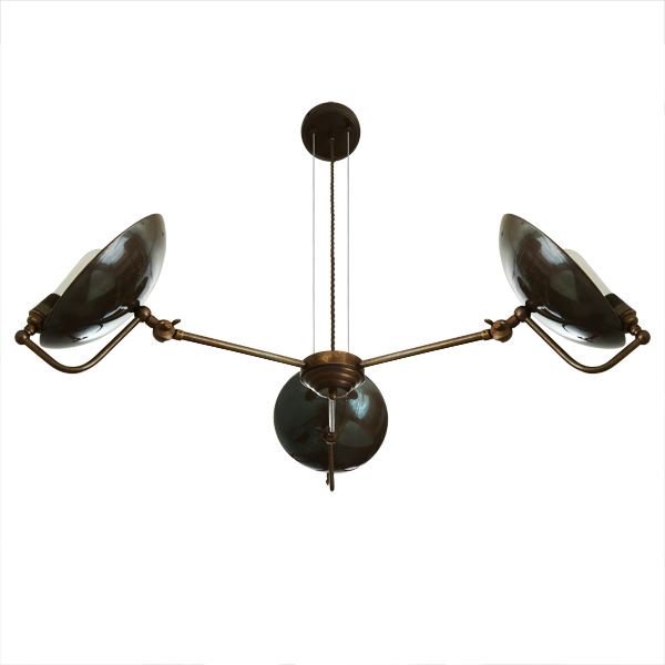 【Mullan】アイルランド・「CULLEN」ペンダントライト3灯(W660-710×H190-280mm)*