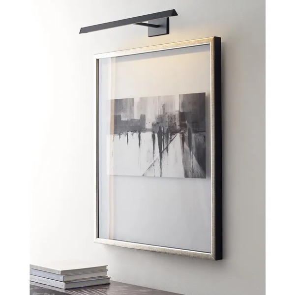 【TECH LIGHTING】アメリカ・ウォールライト「Dessau 18 Picture Light」ブラック(W463×D219×H77mm)