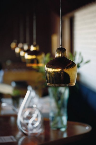 Artek】「Aalto pendant A330S Golden Bell Savoy, brass」デザイン