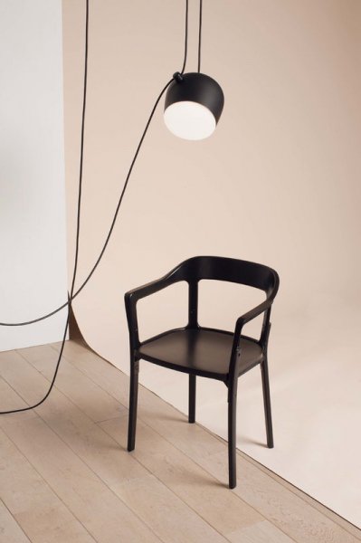 Flos】「Aim Cable+Plug pendant, black」デザイン照明ペンダント