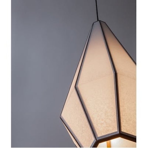 【MOARE】日本製・飛騨木のサステナブルな木製照明「折々ペンダント 吹抜」ペンダントライト 1灯(Φ360×H955mm)