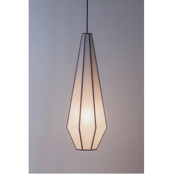 【MOARE】日本製・飛騨木のサステナブルな木製照明「折々ペンダント 吹抜」ペンダントライト 1灯(Φ360×H955mm)