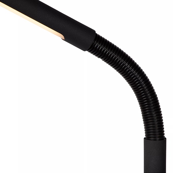 【LUCIDE】ベルギー 充電式フロアリーディングライト「GILLY」Black（W490×H1190mm）