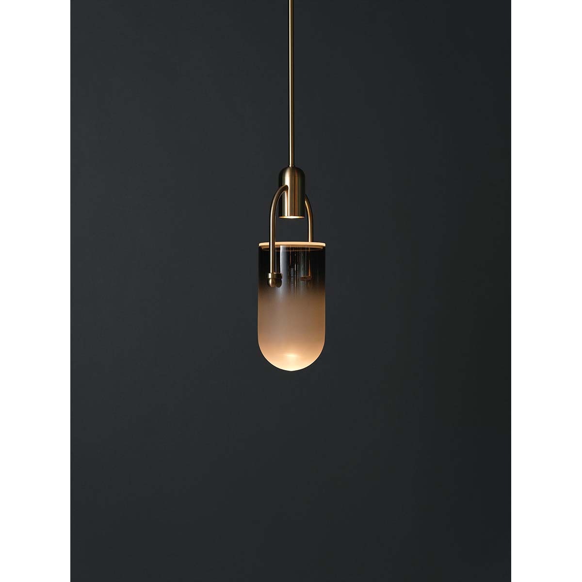 【ALLIED MAKER】 アメリカ・インテリア照明「Arc Well Pendant Mini」ペンダントライト 1灯 カスタムカラー (W185×D127×H412mm)