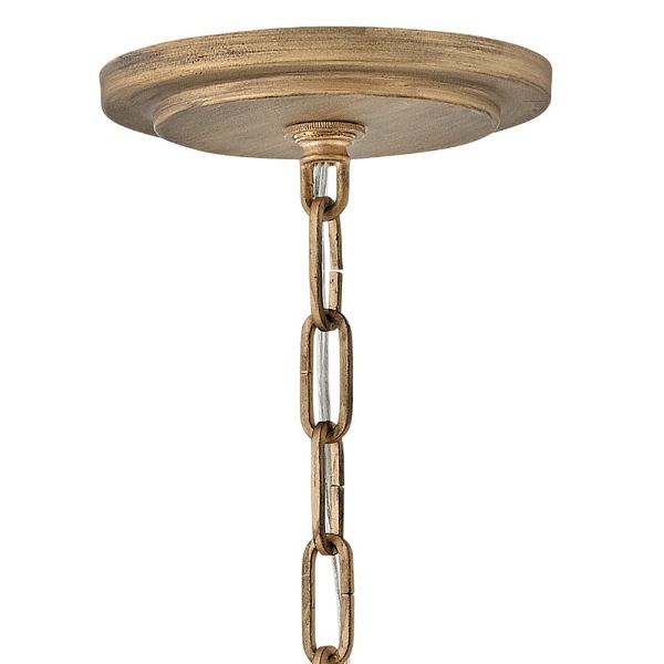 【HINKLEY】LEDシャンデリアライト「Dune」6灯（W635×H616mm）