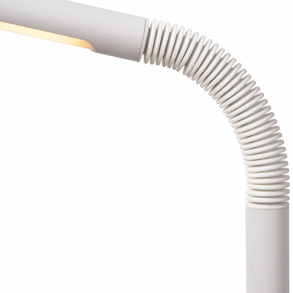 【LUCIDE】ベルギー 充電式フロアリーディングライト「GILLY」White（W490×H1190mm）