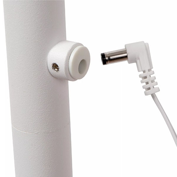 【LUCIDE】ベルギー 充電式フロアリーディングライト「GILLY」White（W490×H1190mm）