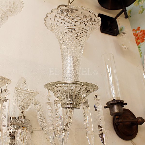 【70％OFF！アウトレット大特価セール】【5台在庫有！】クリスタルブラケット 2灯 クローム（W370×H400mm×D270mm）