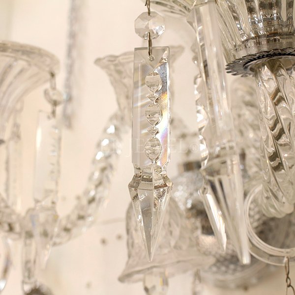 【70％OFF！アウトレット大特価セール】【5台在庫有！】クリスタルブラケット 2灯 クローム（W370×H400mm×D270mm）