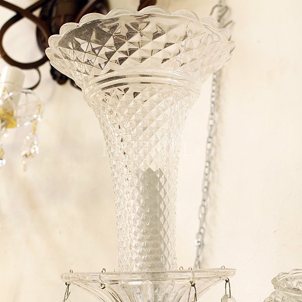 【70％OFF！アウトレット大特価セール】【5台在庫有！】クリスタルブラケット 2灯 クローム（W370×H400mm×D270mm）