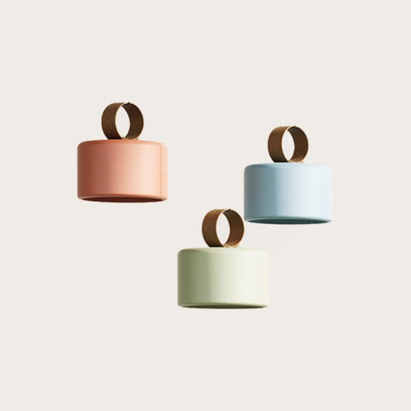 【aromas】 スペイン・インテリア照明「CORA」ペンダントライト ブラック／ゴールド／ホワイト (φ134×H145mm)