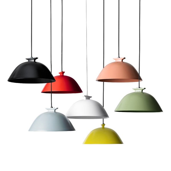 【Wästberg】北欧デザイン照明「w103 Sempé s1 pendant, beige red」ペンダントライト(Φ280×H135mm)