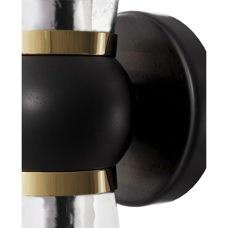 【CURREY】アメリカ・ウォールライト 2灯「Byford」ブロンズ（W120×D127×H450mm）