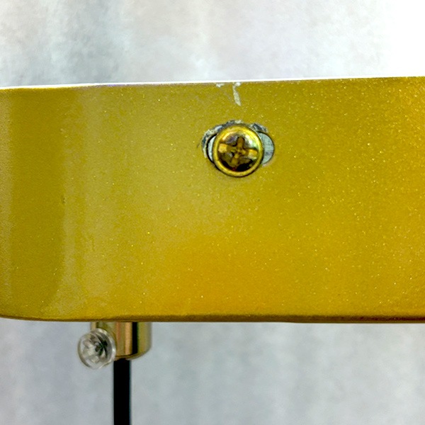 【20％OFF！アウトレットセール】【1台在庫有！】LED デザイン照明 ゴールド（W1150mm）