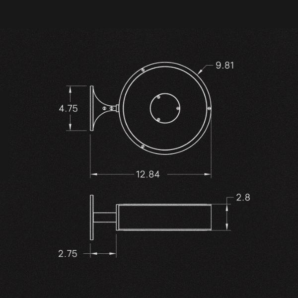 【ALLIED MAKER】 アメリカ・インテリア照明「Monoscope Sconce 10