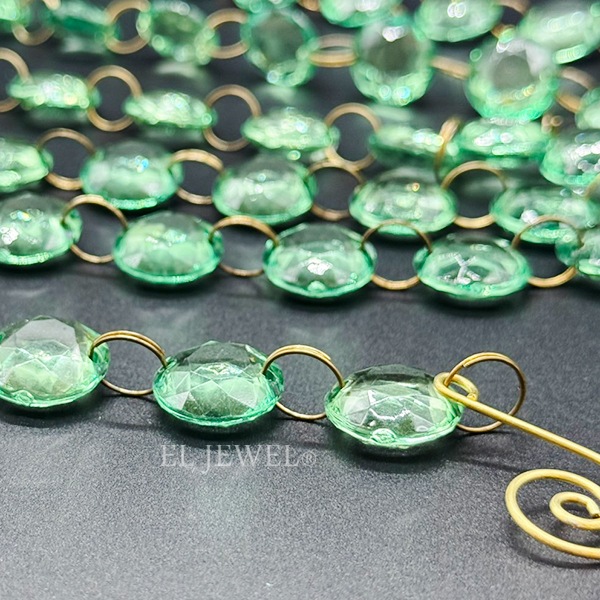 【福袋】【即納可！】アクリル製ラインパーツ「グリーン」2本セット (180cm)