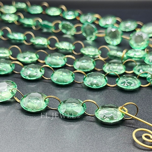 【福袋】【即納可！】アクリル製ラインパーツ「グリーン」2本セット (180cm)