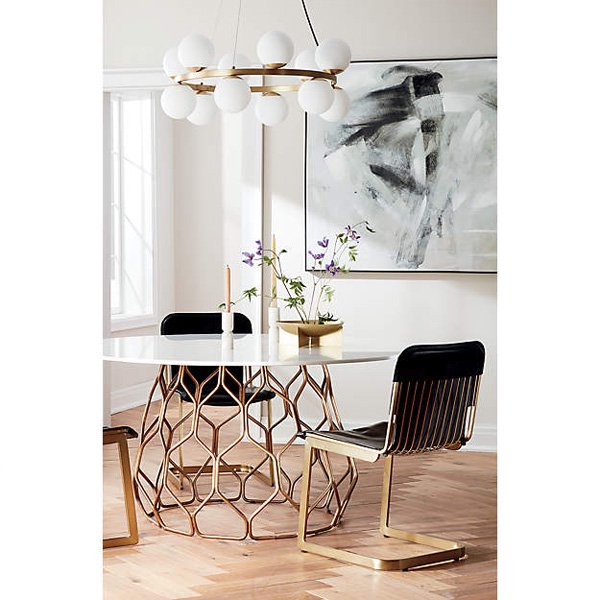 【受注製作】デザイン照明ガラスシェードペンダントライト「BUBBLES」12灯（W830×H370mm）