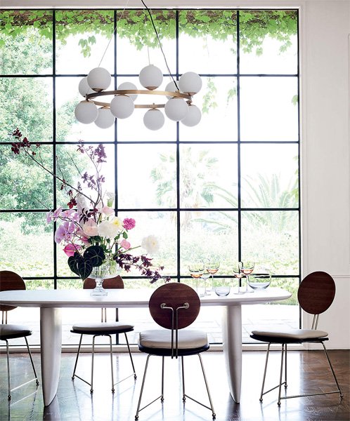 【受注製作】デザイン照明ガラスシェードペンダントライト「BUBBLES」12灯（W830×H370mm）