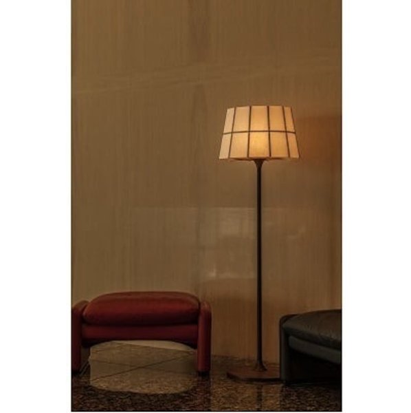 【MOARE】日本製・飛騨木のサステナブルな木製照明「折々フロアスタンド」フロアライト 1灯(Φ500×H1600mm)