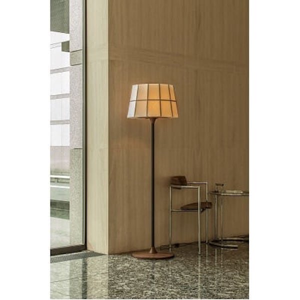 【MOARE】日本製・飛騨木のサステナブルな木製照明「折々フロアスタンド」フロアライト 1灯(Φ500×H1600mm)