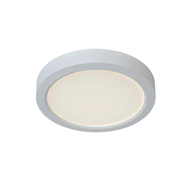 【LUCIDE】ベルギー デザイン照明 シーリングライト「TENDO-LED」White（φ220×H30mm）