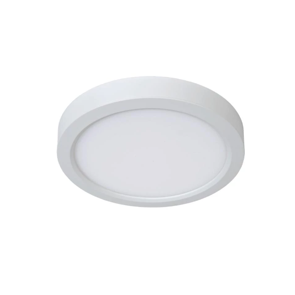 【LUCIDE】ベルギー デザイン照明 シーリングライト「TENDO-LED」White（φ220×H30mm）