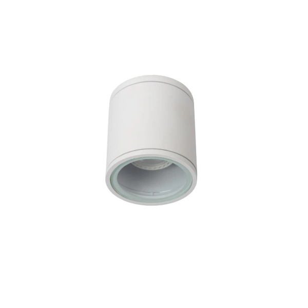 【LUCIDE】ベルギー バスルームシーリングスポットライト「AVEN」White 1灯（φ90×H100mm）