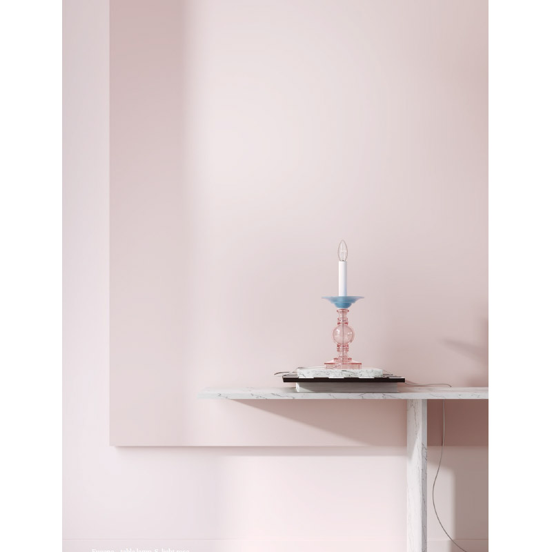 【Preciosa】「Eugene L CONTEMPORARY COLOUR」テーブルライト 3灯（W400×H400mm）