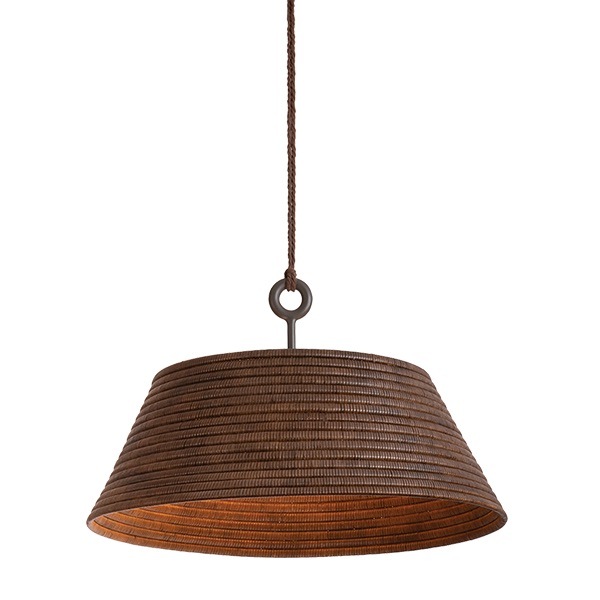 【TROY】アメリカ・デザイン照明 ペンダント「Sequoia」1灯  TEXTURED BRONZE（Φ915×H585mm）