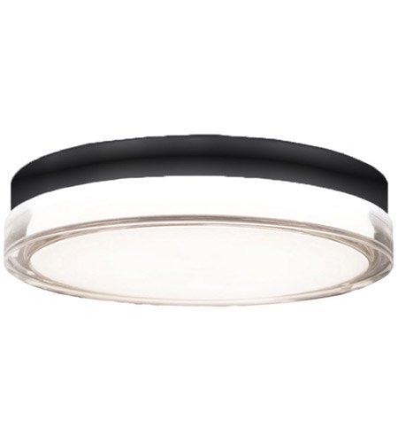 【Modern Forms】アメリカ・デザイン照明シーリングライト「Pi」 LED ブラック（Φ381×H63mm）