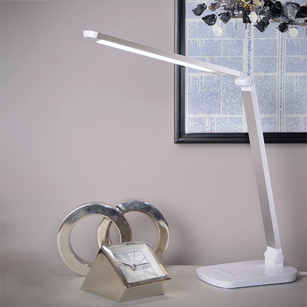 【LUCIDE】ベルギー デザイン照明 テーブルライト「VARIO」White（W360×H350mm～）