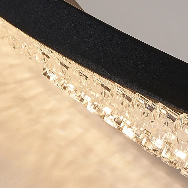 フープ照明　モダンペンダントライト　ブラック　1～3ring（φ400～800mm）