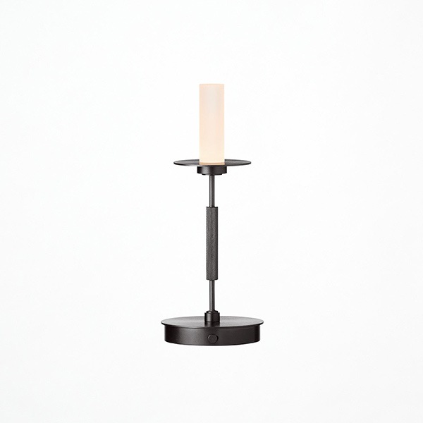 テンポLEDテーブルランプ S「Tempo LED-table lamp (S)」ダークブロンズ／ライトゴールド（φ120×H310mm）【業販対象外】
