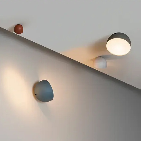 【VIBIA】 スペイン・デザイン照明「Plusminus solo」シーリングライト　全5色（φ100×H90mm）