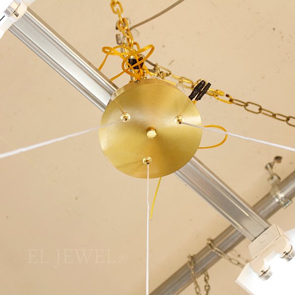 チューブ照明 LEDペンダントライト ゴールド（Φ600／Φ800／Φ1100×H300mm）
