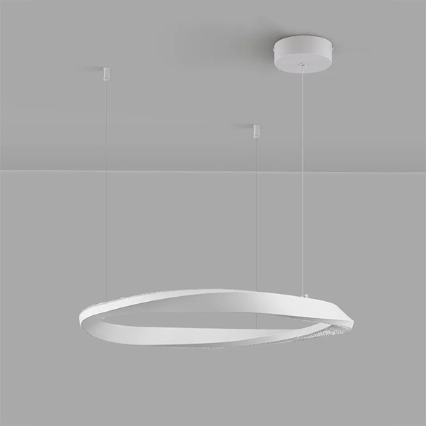 フープ照明　モダンペンダントライト　ホワイト　1～3ring（φ400～800mm）